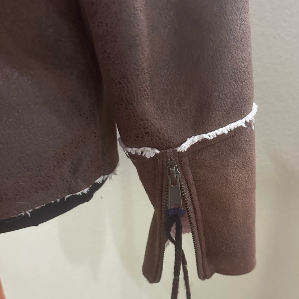 Prana Brown Jacket With Upcycled Pendleton Blanke… - image 5